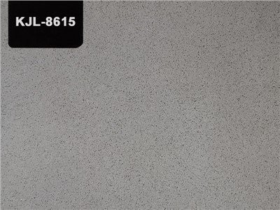 Czysta jasnoszara płyta z kamienia kwarcowego